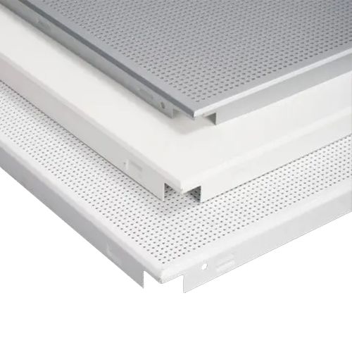 Perforated metal ceiling tiles for suspended ceiling